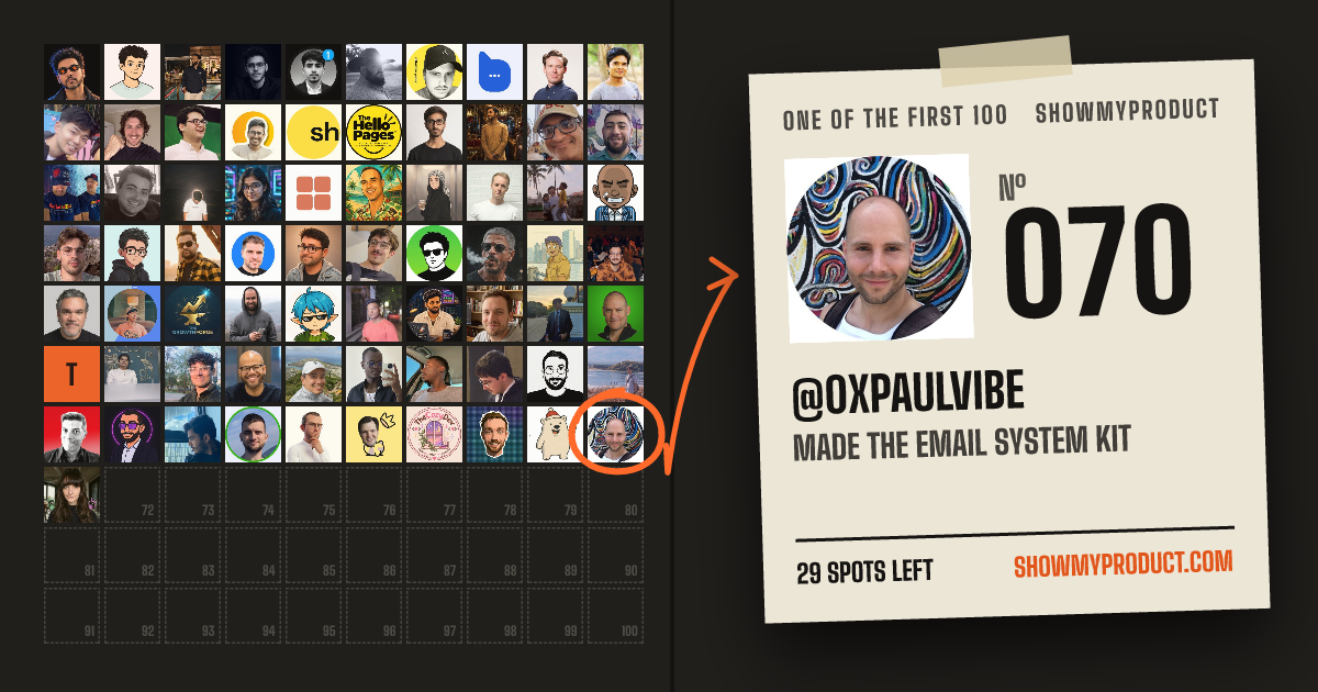 №070 of the First 100: @0xPaulvibe, circled in the class photo