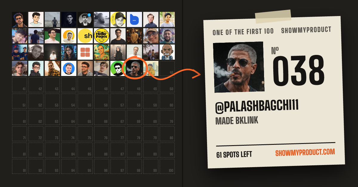 №038 of the First 100: @PalashBagchi11, circled in the class photo