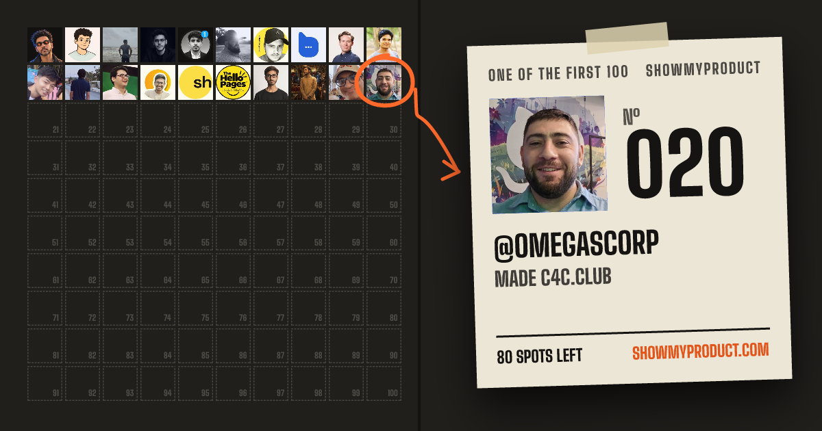 №020 of the First 100: @omegascorp, circled in the class photo